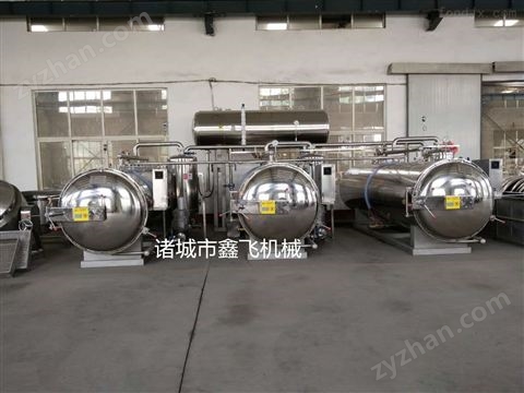 臥式噴淋殺菌鍋