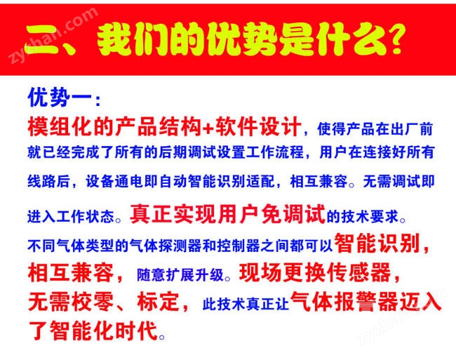 可燃有害氣體報警器模塊化結構